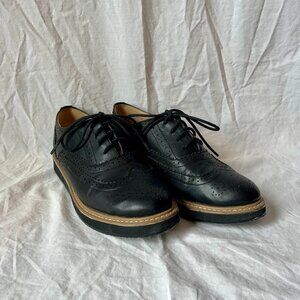 Abound Black Vegan Oxfords * Size 7.5